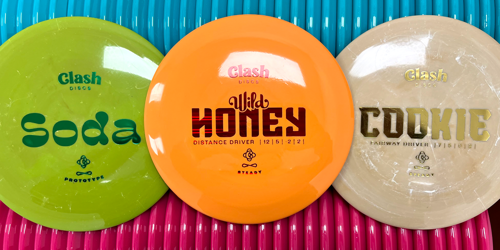 Clash Discs Soda, Wild Honey, and Cookie
